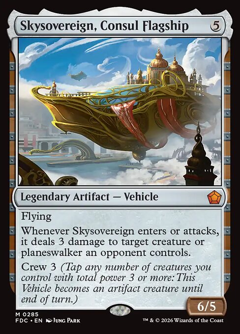 Skysovereign, Consul Flagship