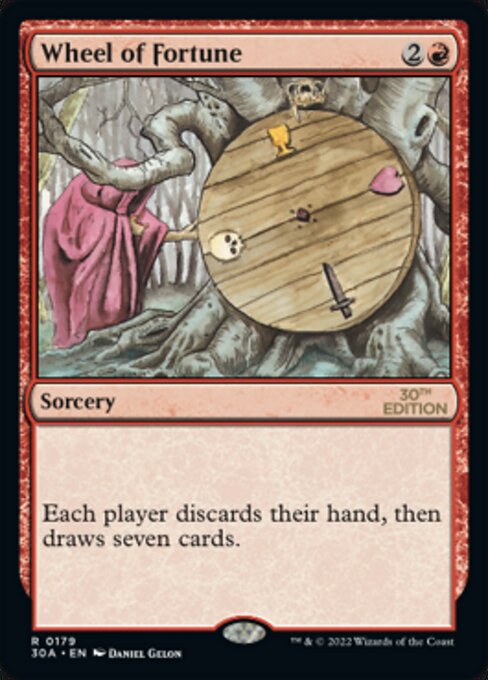 マジック：ザ・ギャザリング MTG Wheel of Fortune Wheel of Fortune Price, Printings & Price History | TCG Strat