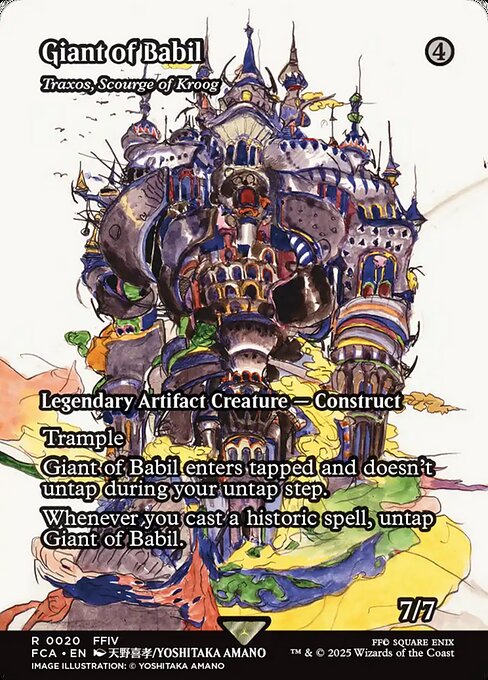 Traxos, Scourge of Kroog