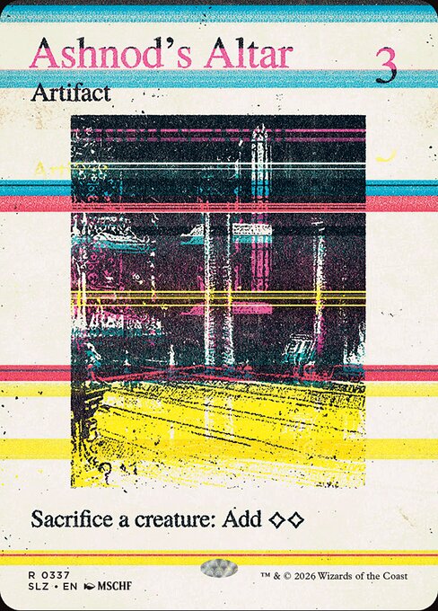Ashnod's Altar Price, Printings & Price History | TCG Strat