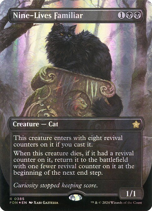 Nine-Lives Familiar