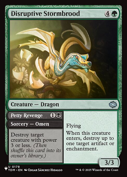 Disruptive Stormbrood // Petty Revenge