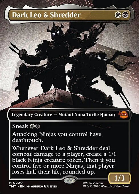 Dark Leo & Shredder
