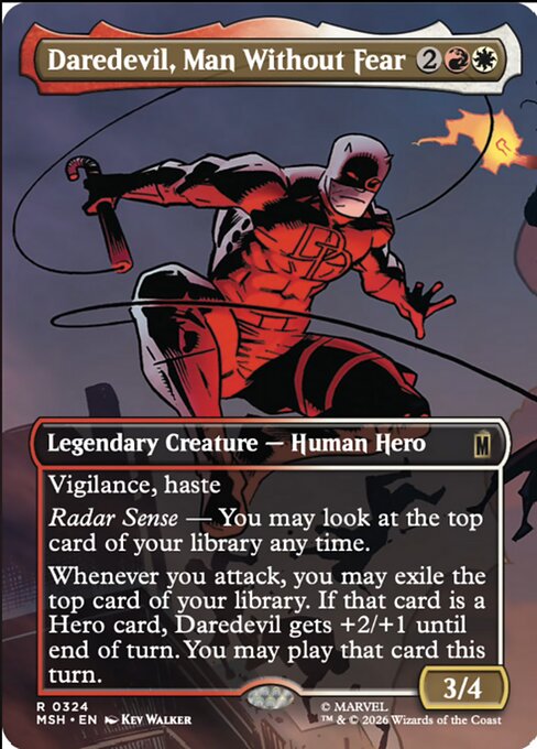 Daredevil, Man Without Fear