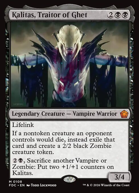 Kalitas, Traitor of Ghet