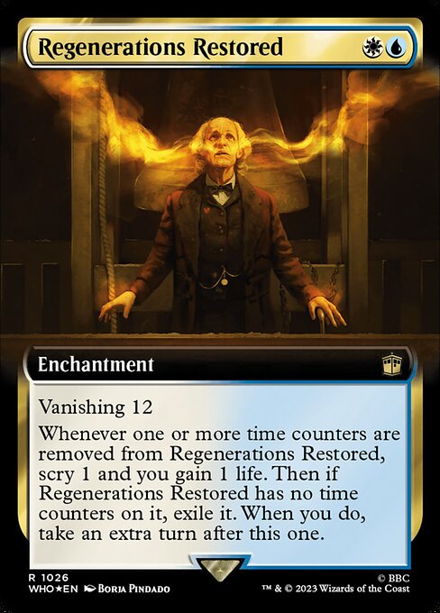 Regenerations Restored